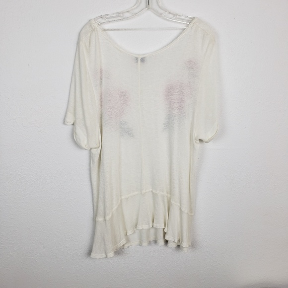 Anthropologie | Postmark Embroidered floral top - Picture 2 of 5